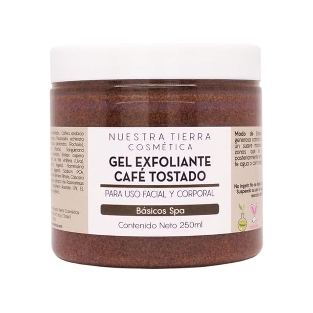 Gel Exfoliante De Café Tostado Anti-celulitis 250ml