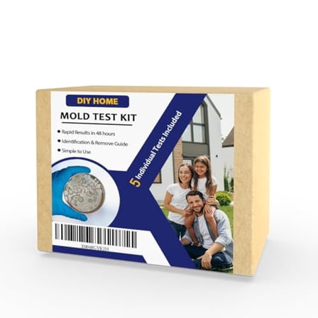 Mold Testing Kit with 5 Individual Tests - DIY Mold Test Kit for Home - Includes Detailed Mold Identification Guide - Fast and Reliable Mold Detector for Home$$