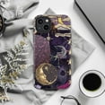 thumbnail image 5 of Witch World Celestial Phone Case, Mystical Moon & Stars Tarot Aesthetic Protective Cover for iPhone 16 15 14 13 12 11 Pro Max Plus Mini, 5 of 6