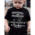 thumbnail image 1 of Boy'S Cotton T-Shirt, GRANDMA AND Grandson...Print, Comfortable And Casual Round Neck, Short Sleeved, 1 of 6