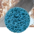 thumbnail image 4 of Disco de pulido con tira de polietileno de 2 pulgadas y 50 mm con bloqueo de rodillo, rueda de pulido para quitar óxido y pintura (azul), 4 of 7