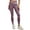 Yoga 64#Light Purple, variant on WAYUTE Women's Leggings High Waisted Split Panel Push up Design Athleisure Stretchy Fit Sports Daily Wear S