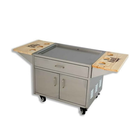 Airia Stainless Steel Patio Cooler Cart 50 Quart A0044