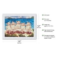 thumbnail image 2 of Hoofin It - Dancing Hawaiian Pigs (Pua’a) - From an Original Hawaii Watercolor Painting by Peggy Chun - Japanese Unryu Rice Paper Art Print (Unframed) 12 x 16 in, 2 of 4