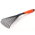 thumbnail image 2 of Garden Rake Hand Rake Rake for Gardening Mini Rake Horse Poo Ergonomic Grip for Comfort and Control Hand Tools (small Rake), 2 of 7