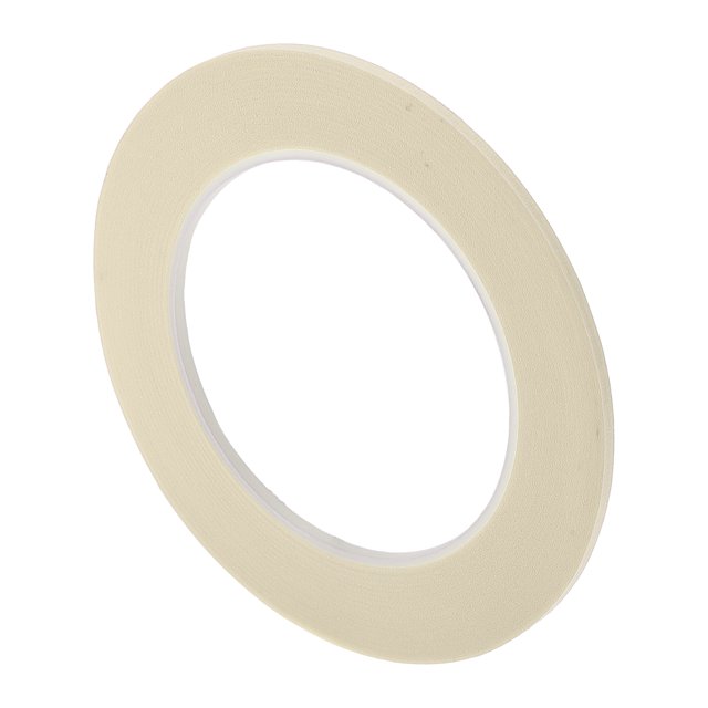 Cinta de pintor Unique Bargains, fácil de quitar, cinta de enmascarar Master Tape 140U blanca, 0.1 pulgadas x 52.5 yardas