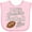 AD-Pink, variant on Inktastic PopPop Football Watching Grandson Gift Boys or Girls Baby Bib