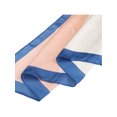 thumbnail image 5 of Women Contrast Color Square Scarf 27.6"x27.6" Satin Silky Head Wrap Bandanas, 5 of 6