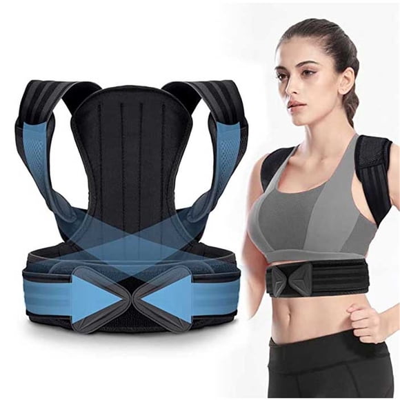 Dvkptbk Arth Belt Back Posture Magnetic Shoulder Corrector Support Brace Belt Men Women Sports Safety