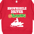 thumbnail image 3 of Inktastic Snowmobile Driver in Training Toddler Sweatshirt, 3 of 4