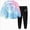 Blue 0726, variant on Toddler Baby Girls Clothes Long Sleeve Pants Tie-dye Sweatshirt Pants Kids Fall Winter 2Pcs Outfits Set 24 Months 2T 3T 4T 5T 6T 7T 8T Girl Gift Set Dailywear Set Light Purple Size 3-4 Years