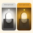 thumbnail image 1 of Mini luz de noche enchufable, lámpara led para dormitorio, luz de noche para mesita de noche, lámpara de alimentación, lámpara con enchufe, luz de noche con protección para los ojos, 1 of 4