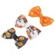 thumbnail image 1 of Ganchos de pelo de Halloween con estampado de pato de 3 piezas para mujeres en blanco y azul, 1 of 5