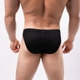 thumbnail image 4 of Sngxgn Men's Underwear Soft Boxer Briefs Stretch Trunks(Black,XL), 4 of 8