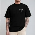 thumbnail image 4 of Not by My Strength but His T-Shirt – Philippians 4:13 Bible Verse Tee, Christian Faith Graphic Shirt, Unisex Casual Streetwear, Religious Gift for Men & Women, 4 of 6