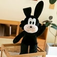 thumbnail image 4 of Wizlet Black Rabbit Plush Toy, Retro Black Cute Plush Toy A Heartwarming Choice For Companionship 17.7 in, 4 of 6