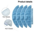 thumbnail image 3 of Mop Fabric Replacement Set of 4 for Lubluelu For SL60 Plus Robotic Vacuum, 3 of 10