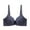 Gray, variant on Lmnyox Women's Underwire Bra Seamless Push Up Balconette Bras Lightweight Breathable Everyday Bra with Adjustable Strap
