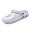 White, variant on Men Garden Clog Shoes Women Beach Slippers Breathable Shower Footwear Sandals Water Walking Shoes