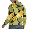 thumbnail image 4 of Bingfone Bee Honey Men'S Drawstring Hoodie Long Sleeve Pocket Sweatshirts-Medium, 4 of 9