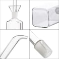 thumbnail image 1 of L Dispensador de vidrio del vinagre del aceite de cocina de la botella del dispensador del aceite de oliva de la botella de aceite con el canalón de vertido, 1 of 2