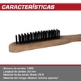 thumbnail image 4 of Cepillo de alambre acero al carbono (4x169) Lincoln Electric Red Force, 4 of 6