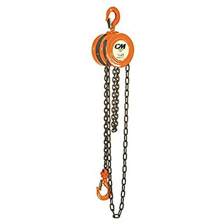 CM COLUMBUS MCKINNON 2264 622 1T 30'LIFT W/28' HAND CHAIN