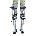 thumbnail image 2 of findmall Drywall Stilts 18 - 30 inch Grade Adjustable Auminum Tool Stilt for Painting or Cleaning - Silver, 2 of 5