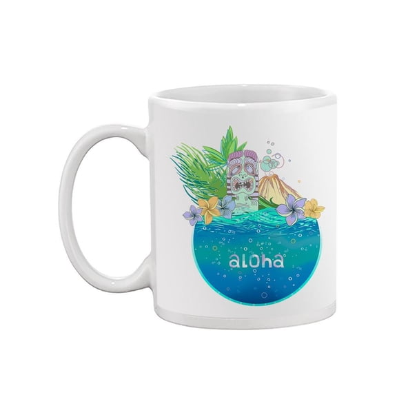 Cool Hawaiian Design Mug  -Image by Shutterstock,