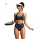 thumbnail image 3 of Parte Inferior de Bikini CRZ YOGA Cintura Alta con Corte en V Camuflado Pequeño, 3 of 5