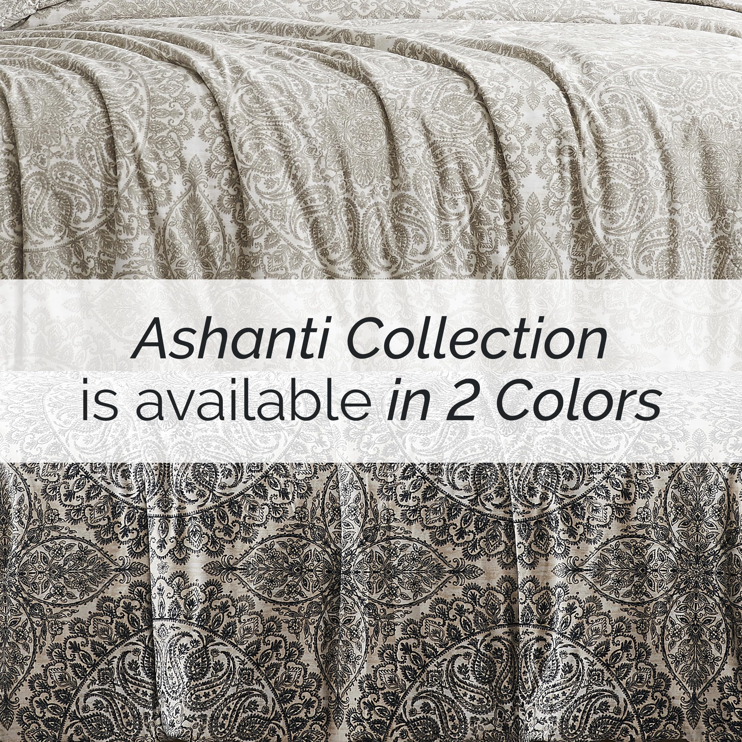 Southshore Fine Living Vilano Oversized Duvet Cover Set, Ashanti Bone Duvet Cover, King/California King - Ultra-Soft Microfiber Bedding Set with Zipper Closure - 1 Duvet, 2 Shams