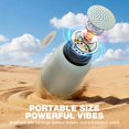 thumbnail image 3 of Altavoz Bluetooth Bobtot portátil resistente al agua con 24 horas de reproducción, 3 of 7