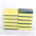 thumbnail image 6 of BESTYASH 12Pcs Double Effect Yellow Kitchen Cleaning Cloths for Delicate Surface Dishwashing, 6 of 8