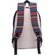 thumbnail image 3 of Mochila Retro Colorido A Rayas Mochila Escolar Juvenil Ligero Lindo Impermeable Mochila Informal Mochila Escolar Negro,11 Feliz Sencillez, 3 of 5
