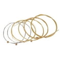 thumbnail image 1 of Minkissy Steel Guitar Strings Acoustic 6Set Golden For Jazz Performance And Sound Production, 1 of 8