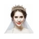 thumbnail image 2 of TIARA CORONA TOCADO PEINETA NOVIA XV BODA COMUNIÓN PRINCESA NIÑA M0026 GENÉRICA CUSTOM TIAIMDO0017, 2 of 2