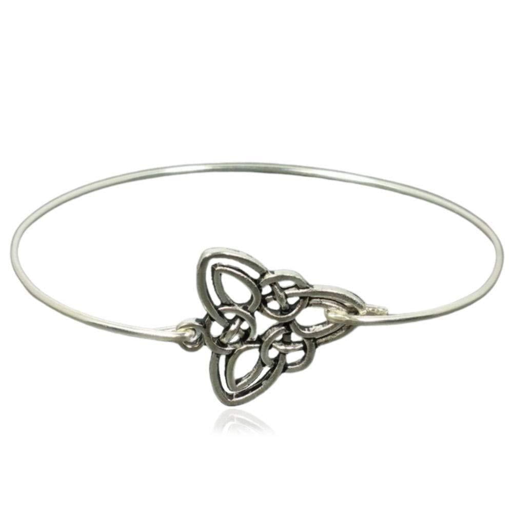Triskele/Triquetra Sterling Silver Adjustable Bracelet  ~Celtic/Wiccan/Pagan/ 