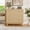 Natural Oak-29.5W, variant on FANRAL Rattan Nightstand with Charging Station,13.8"W Small Wood Night Stand,2 Drawers Dresser Boho Side Table End Table Bedside Table for Bedroom