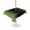 Emerald Green Black, variant on Outdoor Table Cloth with Umbrella Hole and Zipper,Dark Sea Green Black Ombre Waterproof Rectangle Tablecloth 60"x102",Modern Gradient Abstract Art Washable Table Cover for Outside Party Patio Picnic