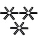 thumbnail image 1 of Almohadilla aislante térmica plegable • Pack de 3 • Agarrador antideslizante de ABS • Diseño compacto para fácil almacenamiento • Protector de mesa de 7,48 pulgadas, 1 of 8