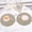 Beige_New#5358, variant on Double Sided Fabric Leather Round Table Mat, Non-Slip Heat Resistant Placemat, Easy Clean, Hotel & Household Use, Beige, 13 Inch