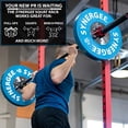 thumbnail image 3 of Synergee Squat Stand Rack V1 with Pull Up Bar, J-Cups & Safety Arms. Free Standing Strength & Bodyweight Exercise Stand with 500lb Capacity, 3 of 5