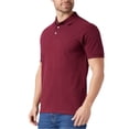 thumbnail image 2 of Playera Polo para Caballero 100% Algodón Marca Optima – Vino, 2 of 4