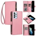 thumbnail image 1 of Compatible with Samsung Galaxy A23 5G/ 4G Wallet Case Premium Zipper Large Space Flip PU Leather Cover, 1 of 5