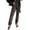 Brown, variant on HCYSFG Cheetah Print Pants For Women Leopard Print Trousers High Waisted Straight Leg Ankle Length Relaxed Fit Bottoms