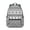 Black-54, variant on Mystical Gothic Sun and Moon Backpack Waterproof Durable Composite Oxford Cloth with Celestial Astrology Print, Adjustable Straps, Comfortable and Spacious for School Use