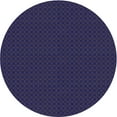 thumbnail image 1 of Ahgly Company Indoor Round Patterned Deep Purple Novelty Area Rugs, 5' Round, 1 of 6