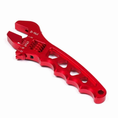 

Adjustment Wrench Smoother Rotation Rustproof Lightweight Monkey Spanner for Home Automobile Repacking Red