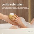 thumbnail image 3 of Esponja de baño premium, esponja de espuma de lufa, esponja corporal para ducha, tamaño grande, mucha espuma, curvas, paquete de 2, 3 of 5