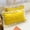Yellow, variant on EazyTech Ruffled Pillow Shams Set of 2, 20x30 Inch Standard Size Pillowcases with Envelope Closure, Decorative Bedding for Teens Adults - Soft Breathable, Machine Washable Pink